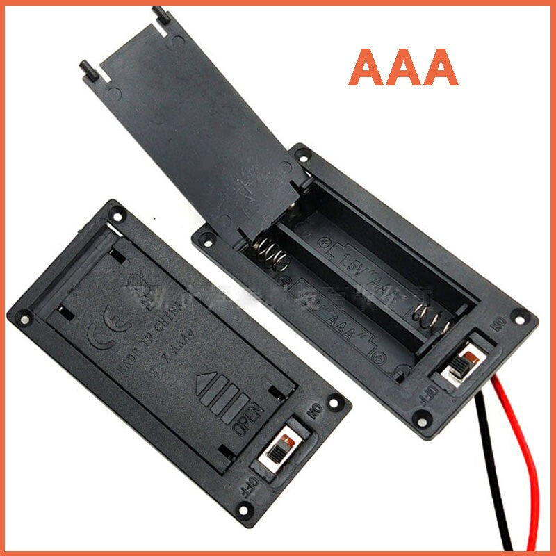 AAA Battery Holder Box with Switch