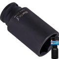 Bluespot 30mm Deep Socket Impact Hex 6 Point Single Crv Steel 1/2"