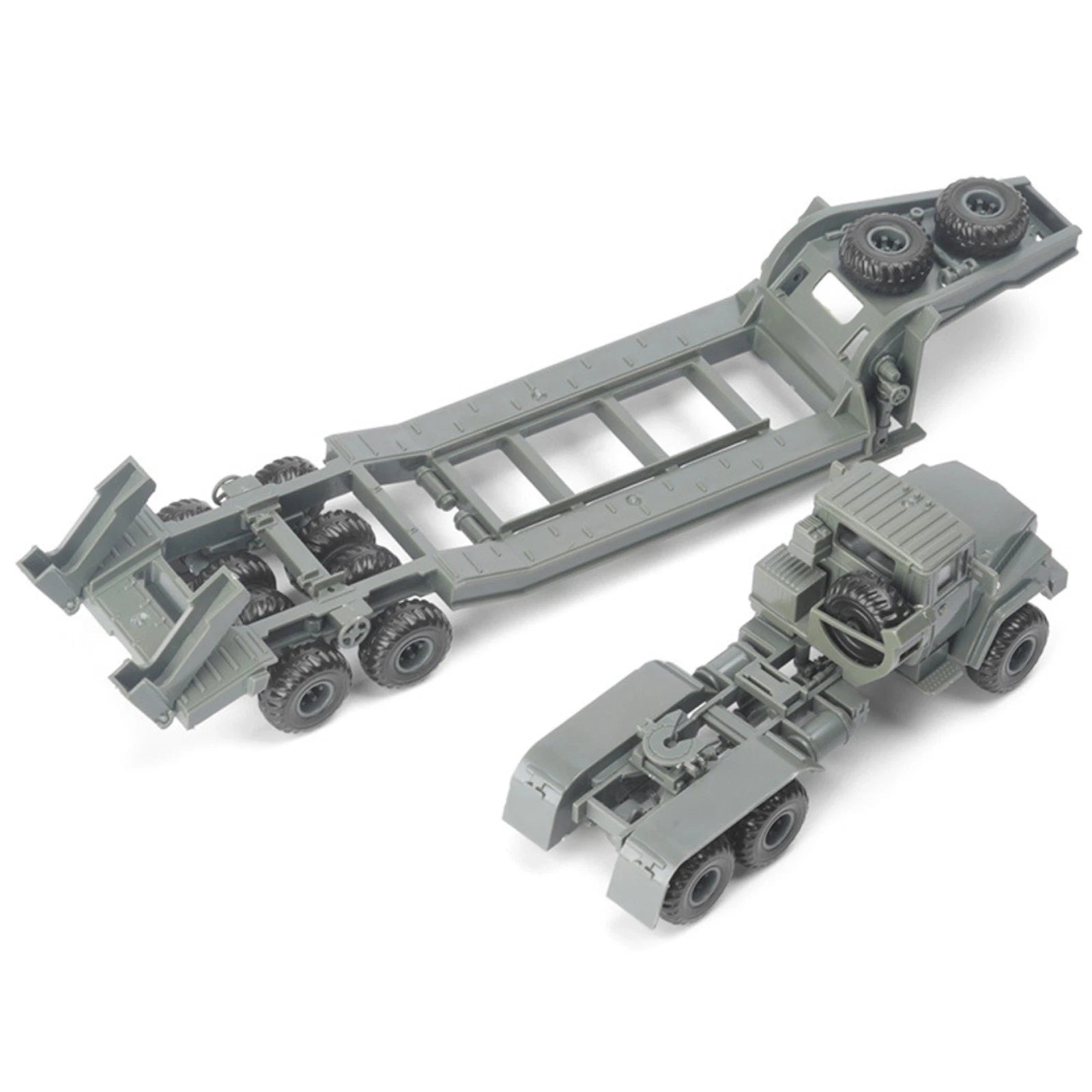 Diy 1:72 Russian Kraz-260b Military Unassembled Model Traction