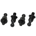 Gas Strut Spring Threaded Ball Studs / Ball Ends (10mm Ball - 12.5mm