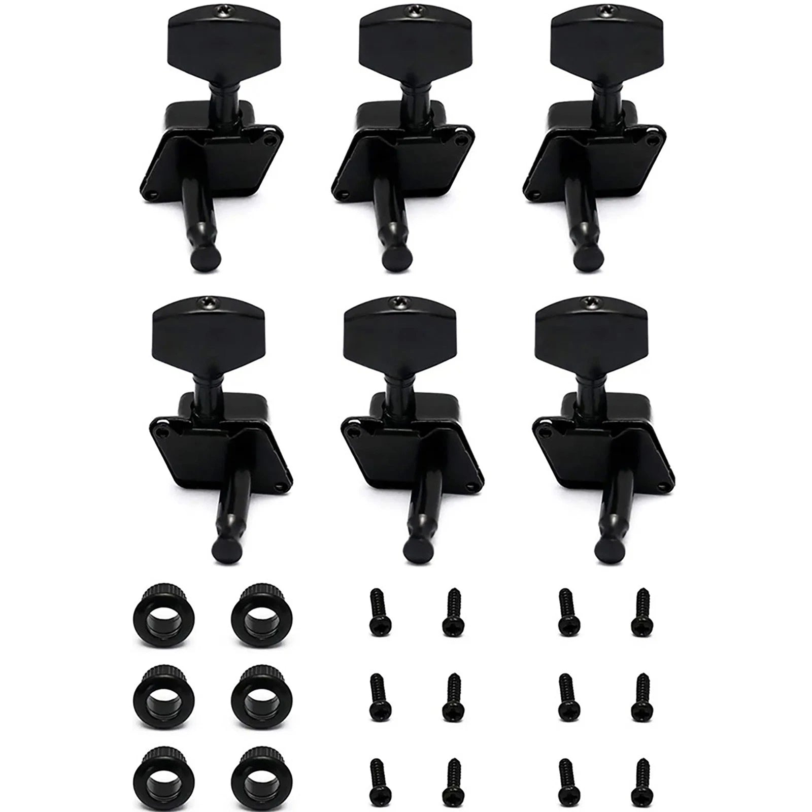 3x3 Guitar Tuning Peg Tuners Machine Head For Les Paul Lp Sg Es