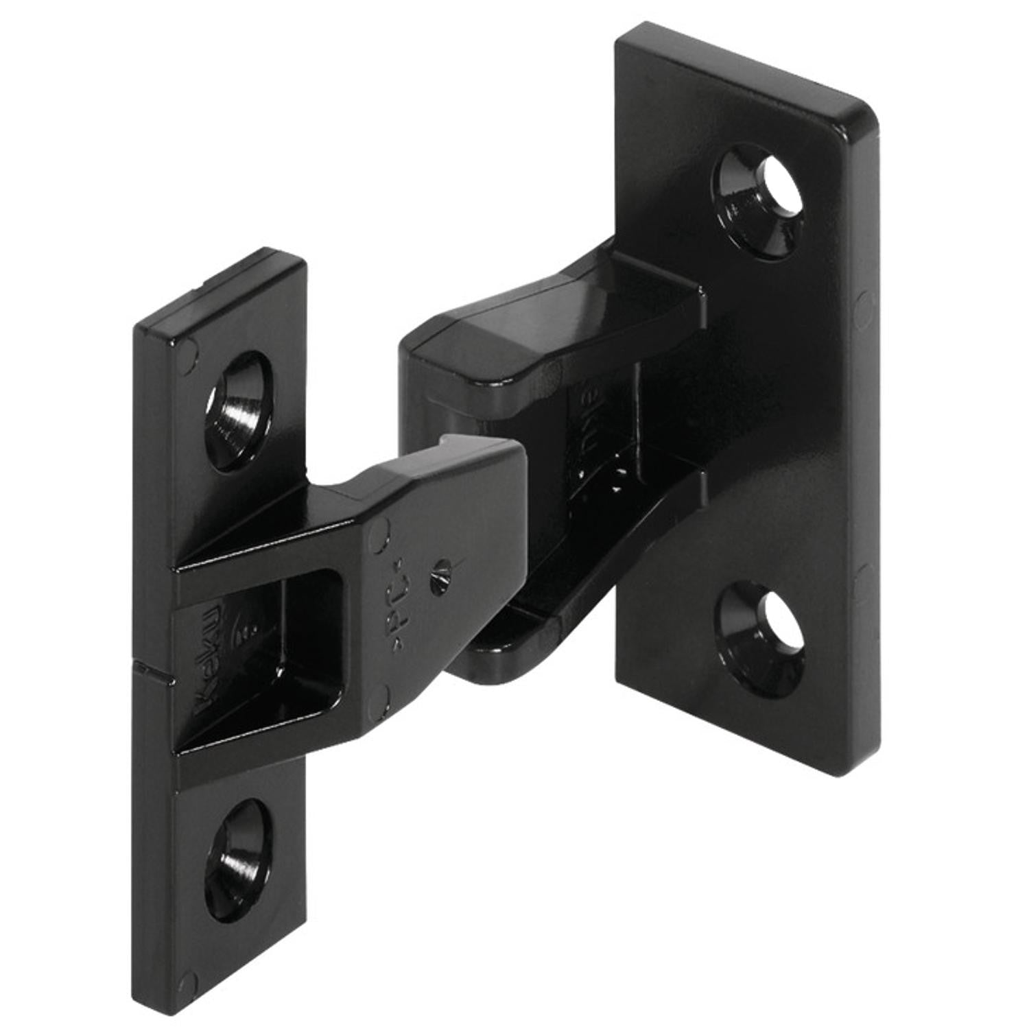 Keku As Push-Fit Panel & Frame Fixings Clip Set & Screws Black