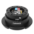 Nrg 6-hole Steering Wheel Black Quick Release Hub Adapter Kit Gen 2.5