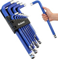 Jumbo Hex Key Allen Wrench Set 13-Piece Metric 2-19MM Long Ball
