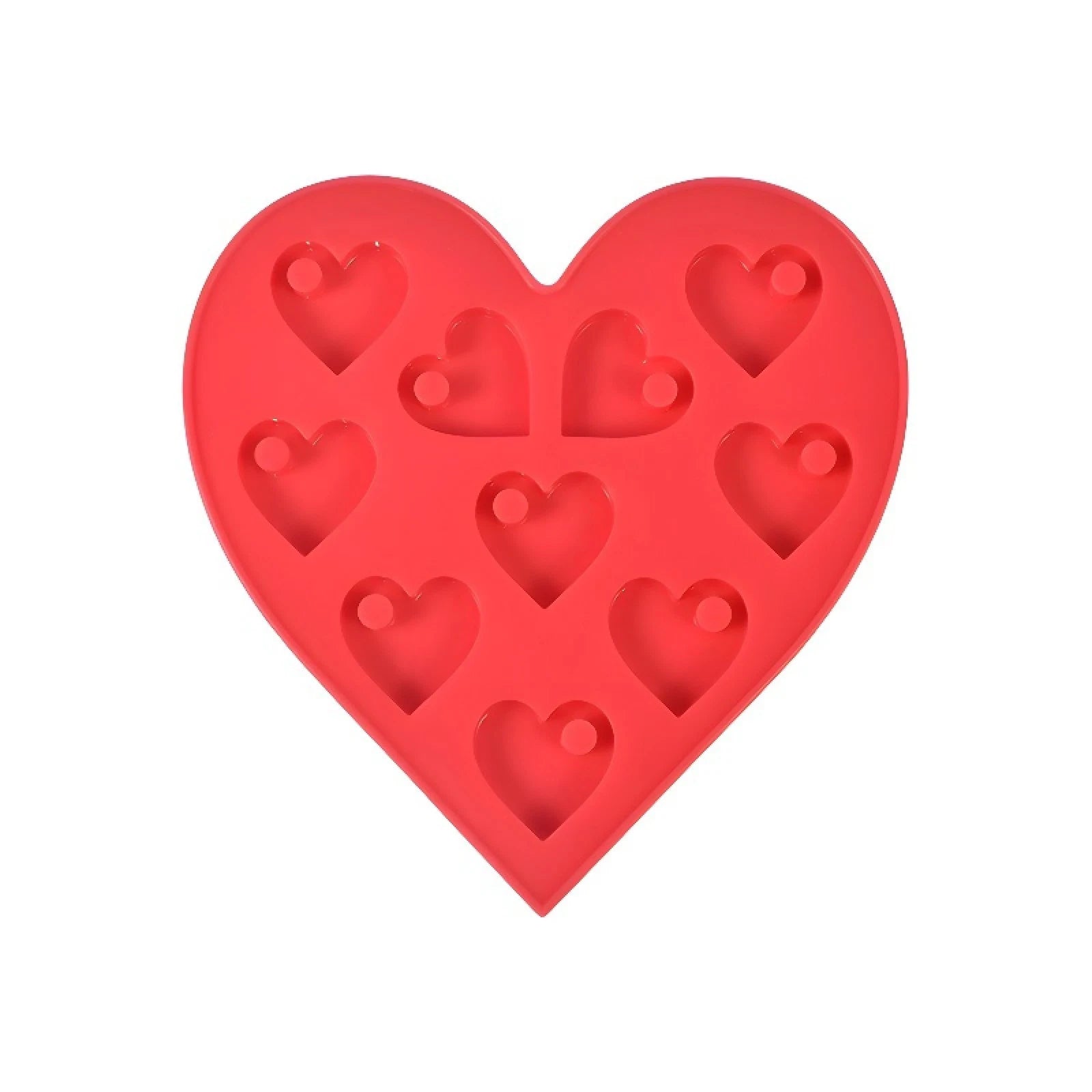Heart-type Pendant Mould Silicone Diy Resin Epoxy Casting Mould Art