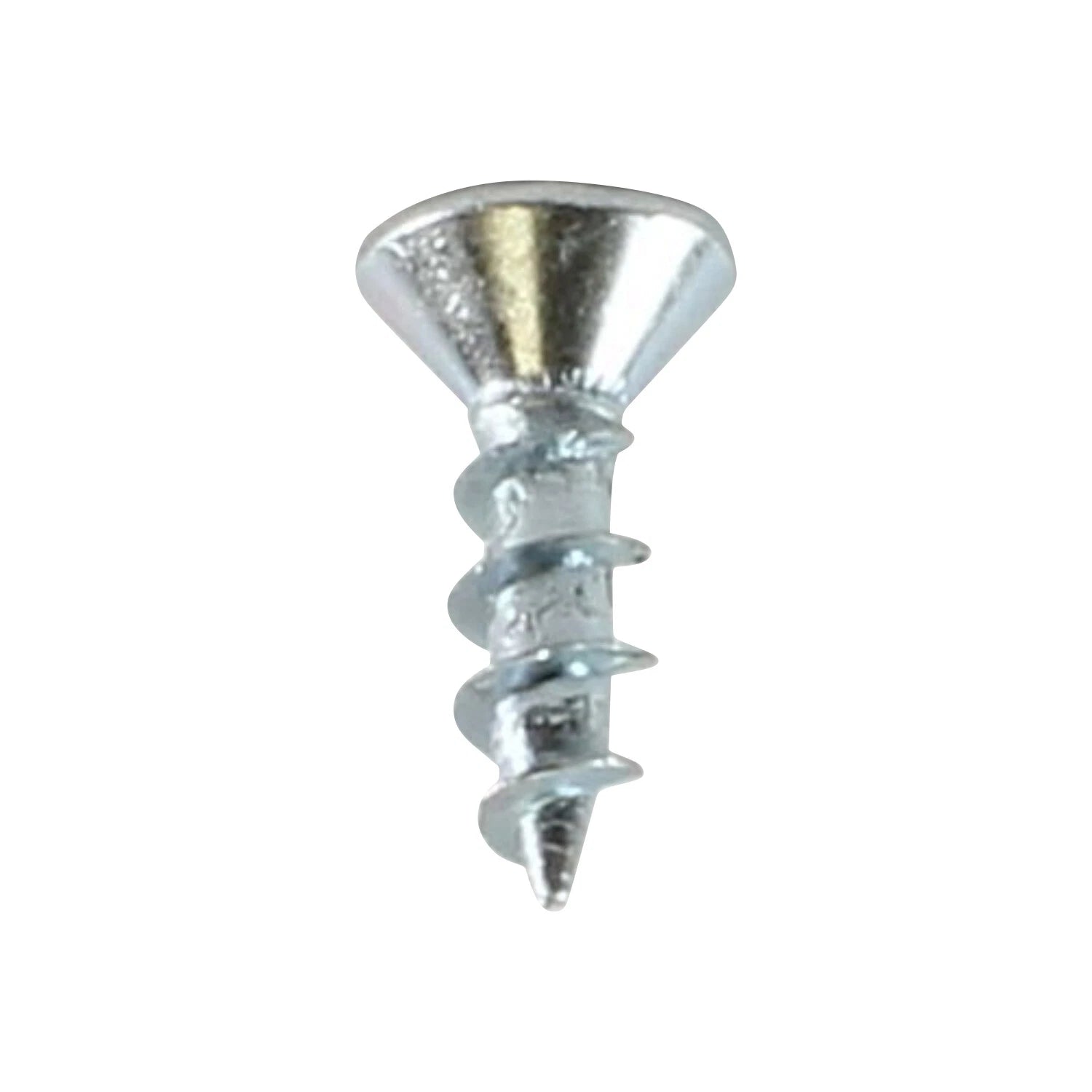 100 Pack 6 X 1/2" Zinc Flat Phillips Head Coarse Thread Drive