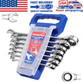 WORKPRO 7Pcs Ratcheting Wrench Set by WORKPRO