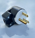 UL Listed Right Angle Nema 6-15P 20A 220V 240V Plug 15A Industrial 3 Prong Male