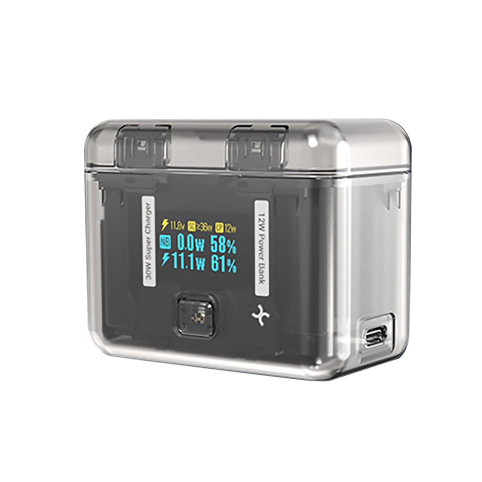 Smart Battery Charger Charging Box Case Station Hub For Insta360 X4