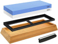 Premium Whetstone Knife Sharpening Stone Dual Side Grit 1000/6000