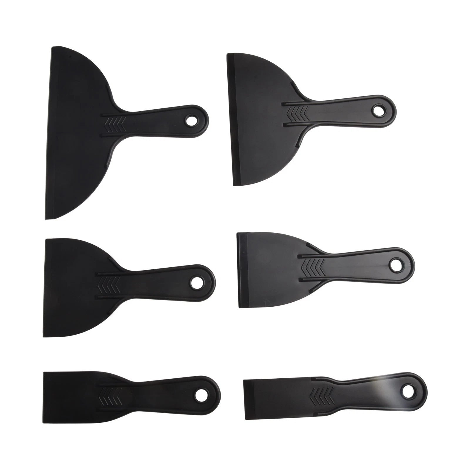 Plastic Spatula Set For Applying Plaster And Patching Walls