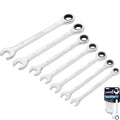 Bluespot 5pc Combination Ratchet Spanner Wrench Set Metric 8-19mm by Bluespot