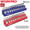 WORKPRO 1/4" Magnetic Socket Organizer for 26PC Standard Deep Sockets by WORKPRO