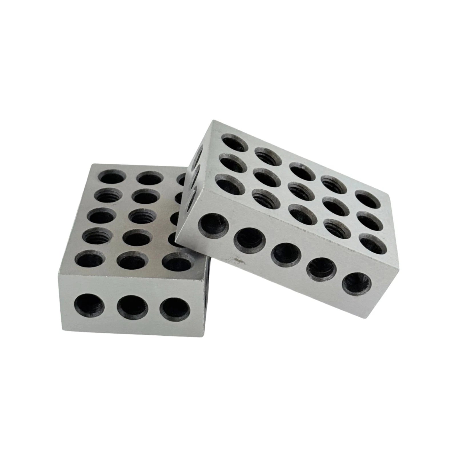 Precision Matched Pair Hardened Steel Setup Blocks 1"x2"x3" Parallel Blocks