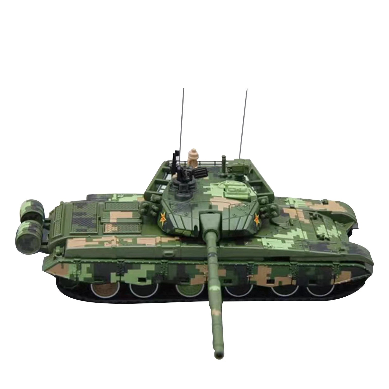 16cm 1:72 Ztz 99a Tank Armored Improved Main Battle | Built Supply Co