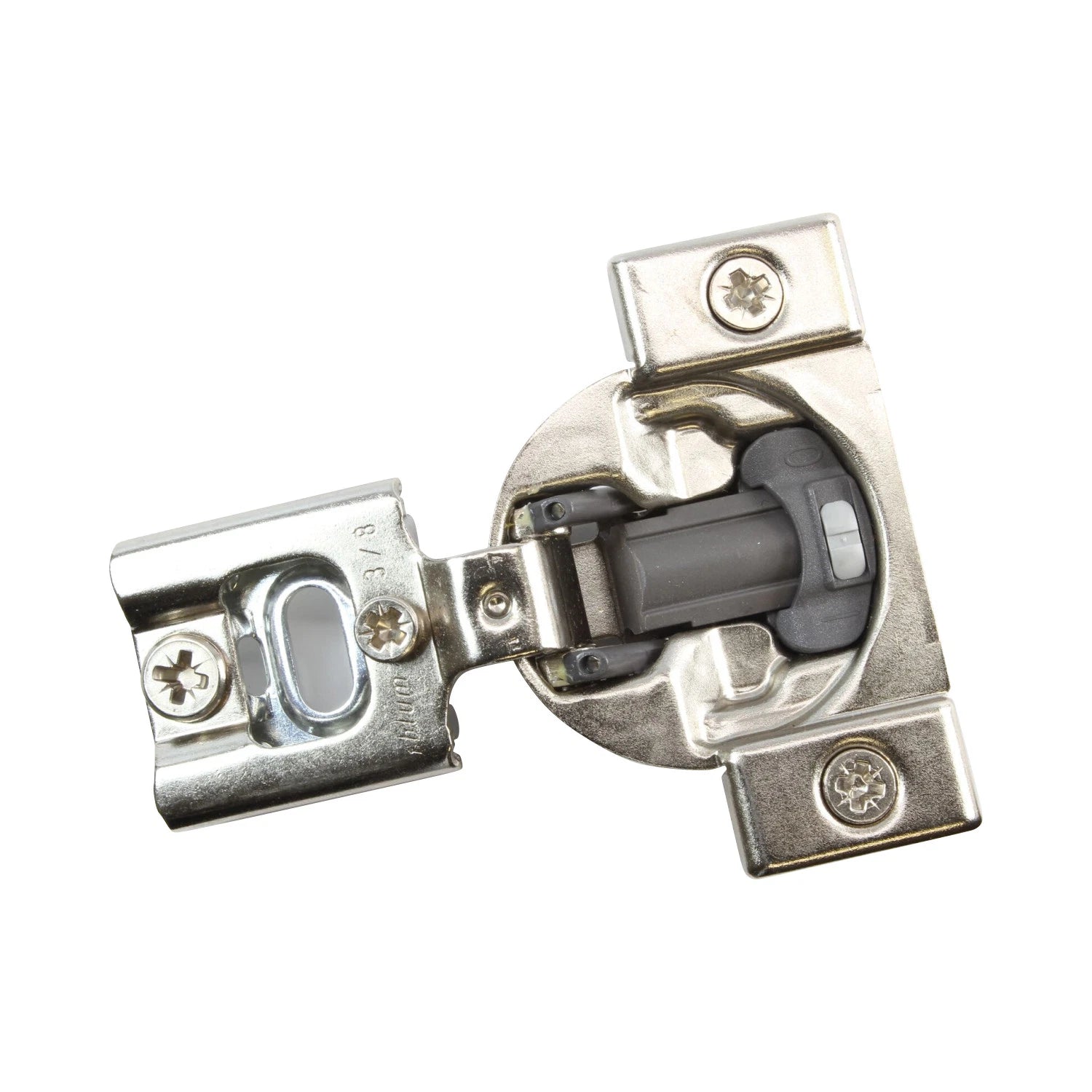Blum 105 Deg 3/8" Overlay Press In Soft Close Cabinet Hinge 38n358b.06