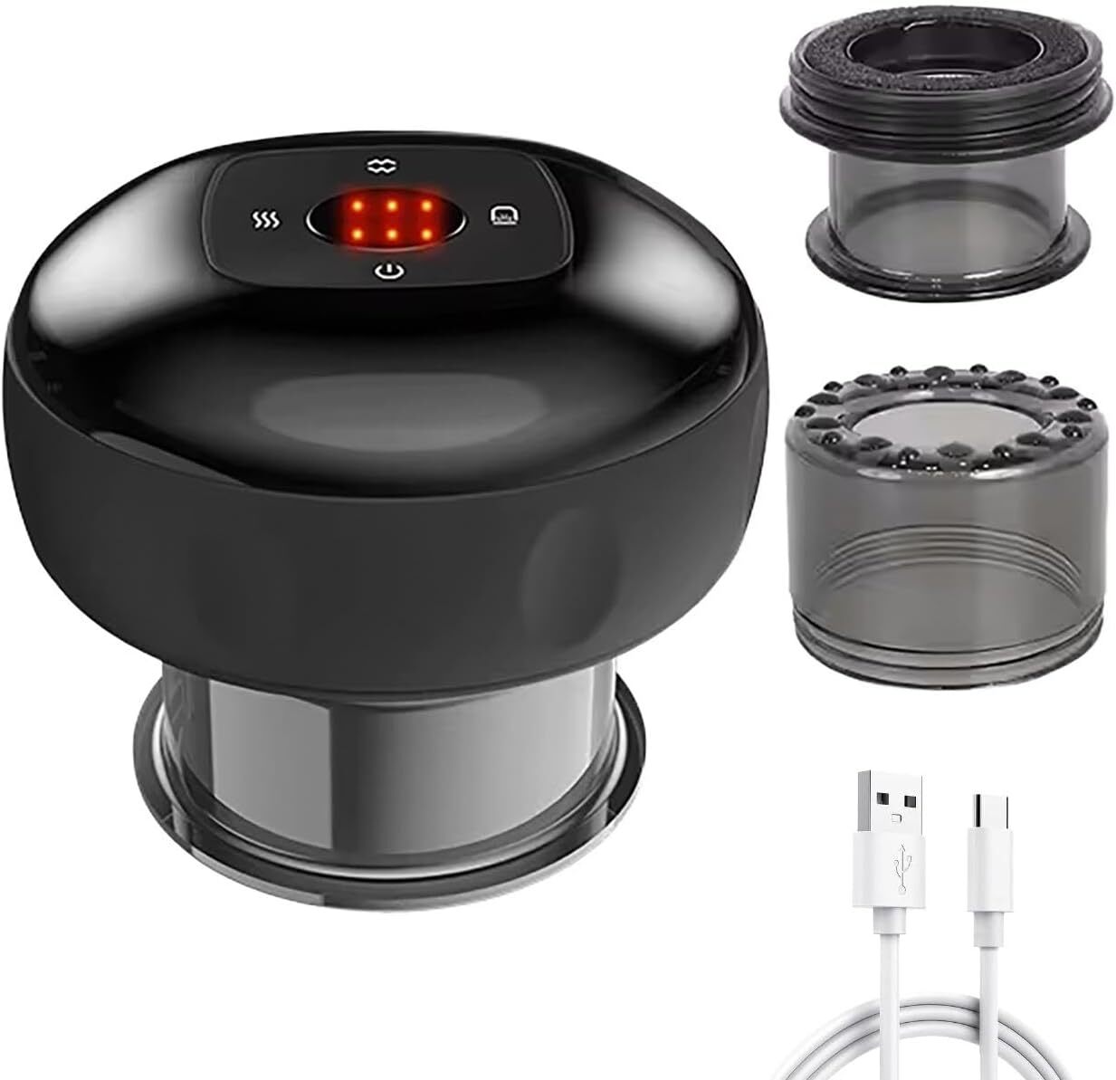 SmartCupper 4-in-1 Dynamic Cupping Therapy Massager by SmartCupper