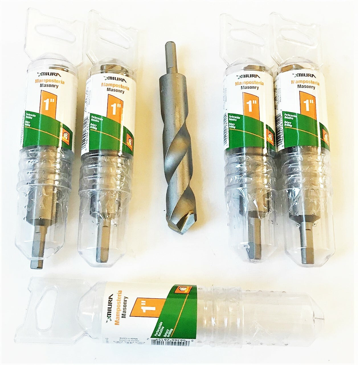 Miura 1" x 6-1/2" Hammer Drill Bits