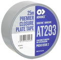 Advance Tapes AT293 Gloss Silver Cloth Tape