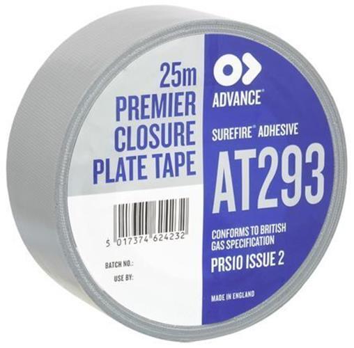 Advance Tapes AT293 Gloss Silver Cloth Tape