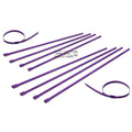 X10 12"5mm Stainless Purple Self-locking Zip Tie | Built Supply Co