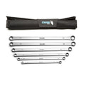 Capri Tools 0 Degree Offset Extra Long Box End Wrench Set - Metric, 6-Piece by Capri Tools