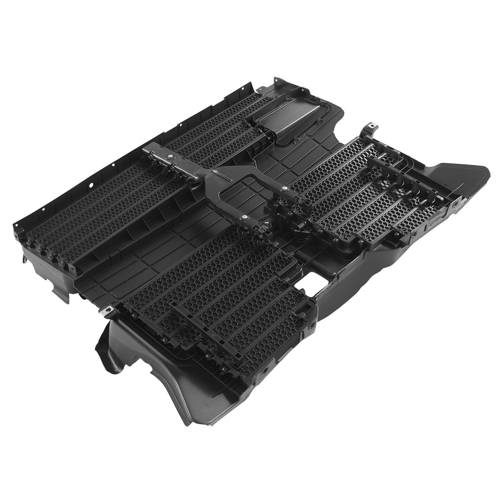 Adjustable Grille Shutter for Lincoln MKX 2016-2018 FA1Z8475B Front Black