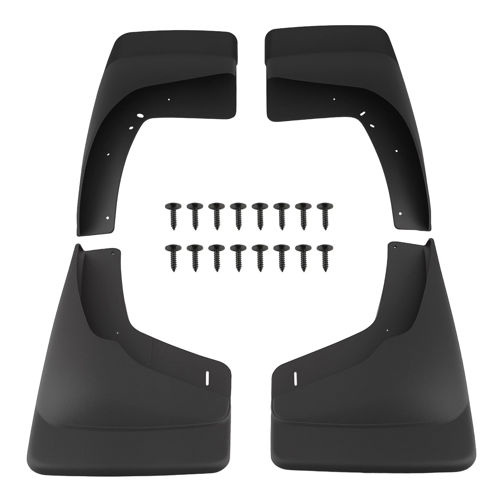 Complete Mud Flaps Set for Silverado Sierra 2500 3500 2007-2014 12495823