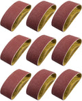 20pcs Sanding Belts 3x21 Inch 40-400 Grit by Unbranded