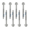 For Gmc For Sierra Cab Mount Cushion Bolts Aluminum Black