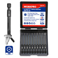 WORKPRO 10pcs Security Torx Bit Set by WORKPRO