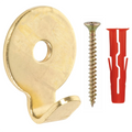 Brass Heavy Duty Picture Hooks & Fixings Mirror Hanging