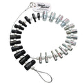 Thread Checker Combo Metric Inch & Sae Bolt, Nut Gauges 6-32 - 1/2,