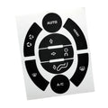 Ac Control Button Repair Decal For 308/3008/5008 Vinyl For Long