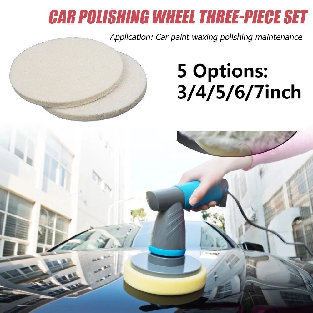 High Quality Wool Felt Polishing Pad Wheel For Glass Stainless Steel