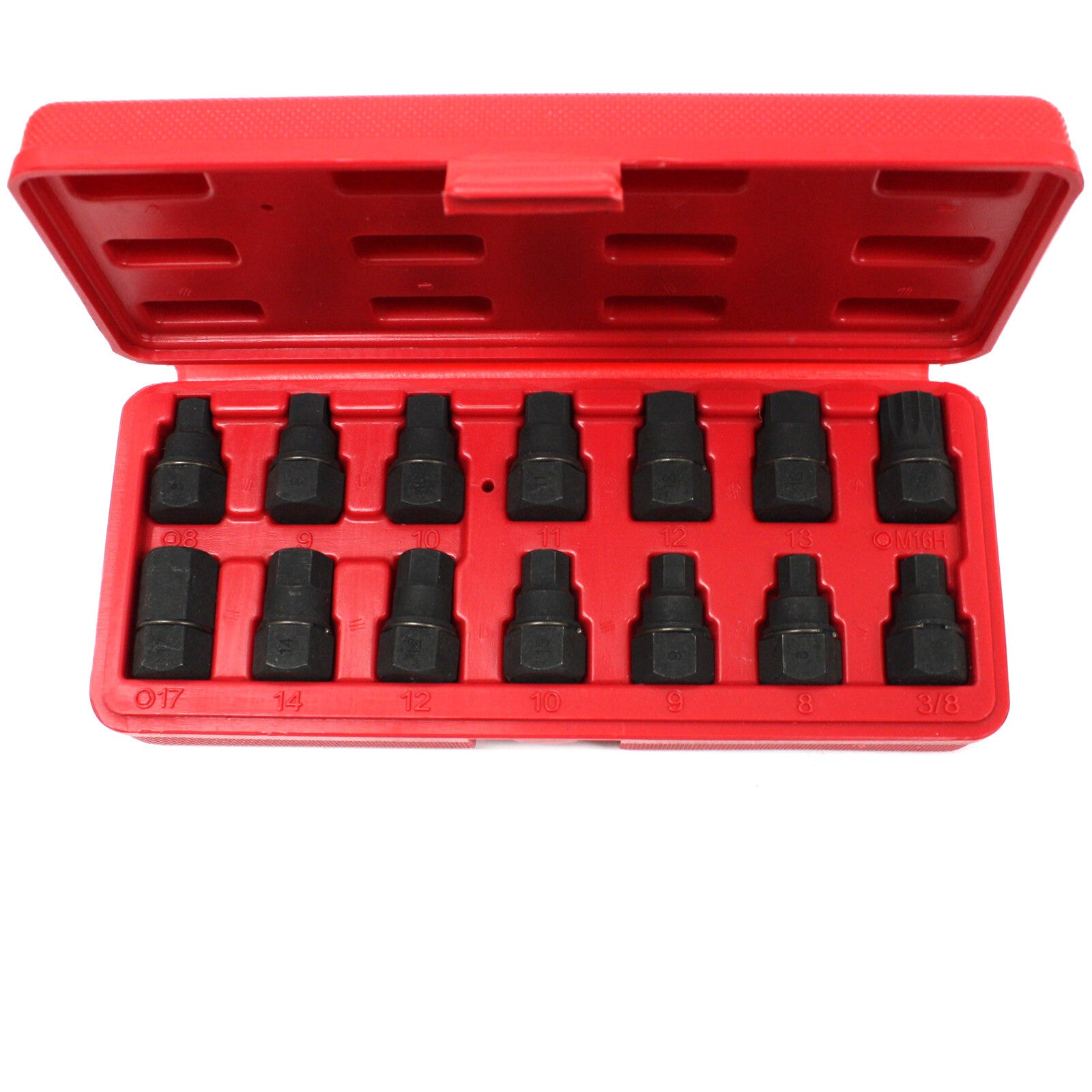 2pc 1" Drive Jumbo Shallow Impact Socket Set 100mm & 105mm by Unbranded
