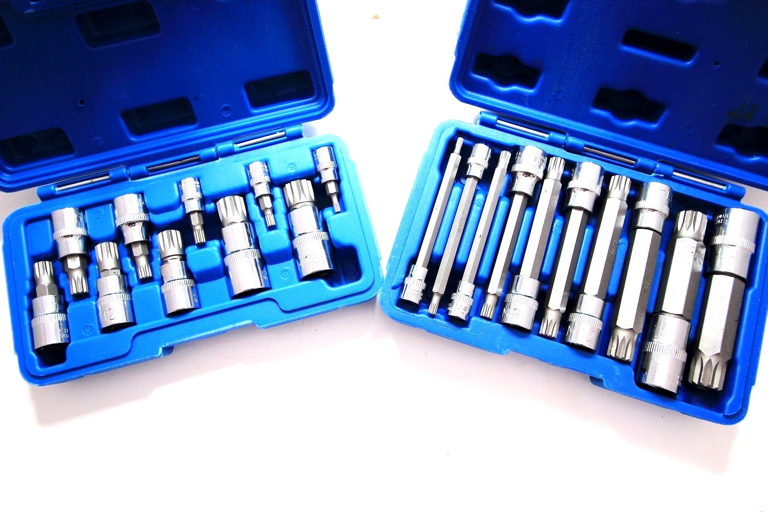 20pc XZN Triple Square Spline Bit Socket Set