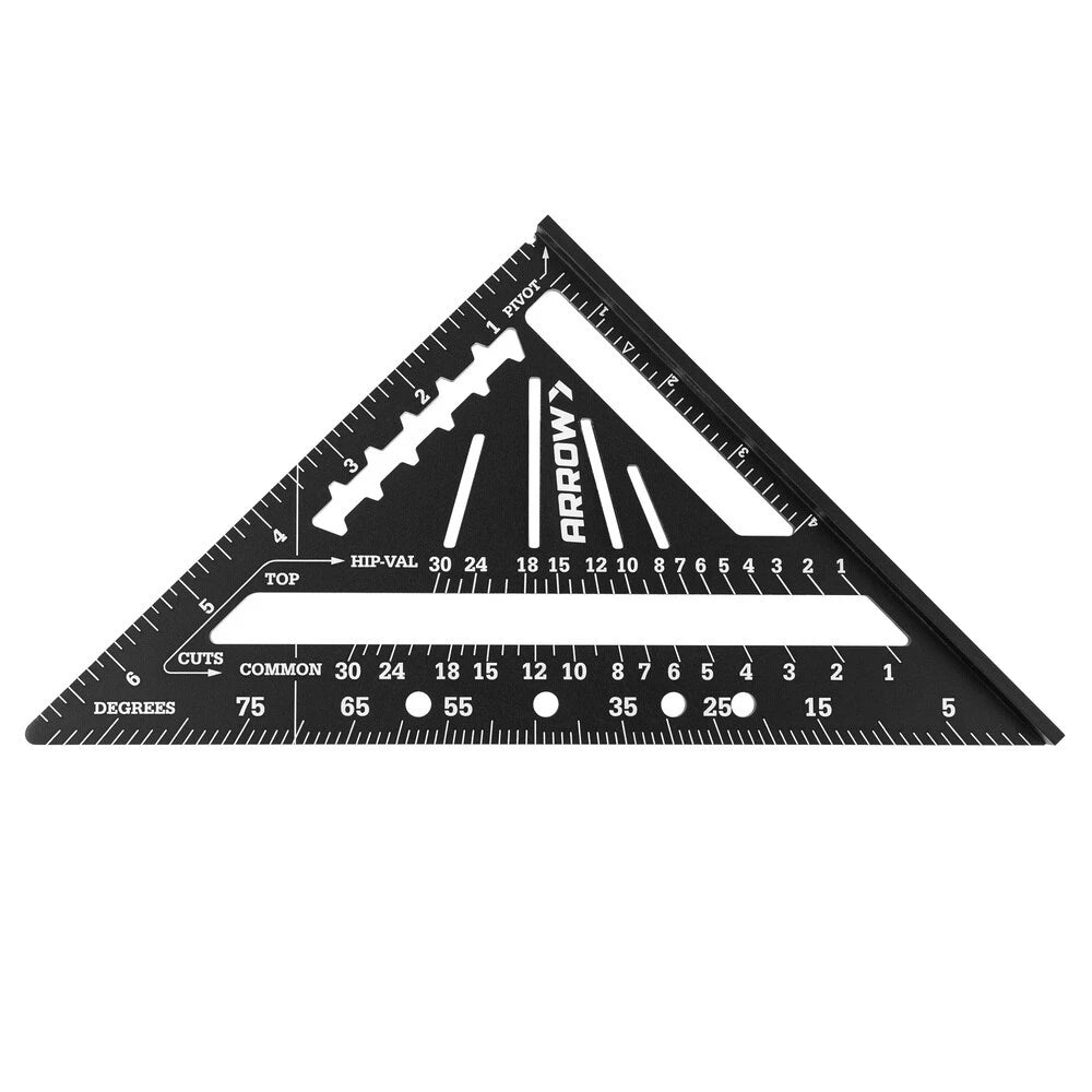 Arrow Carpenter Square 7-in Rafter Square Layout Tool Woodworking