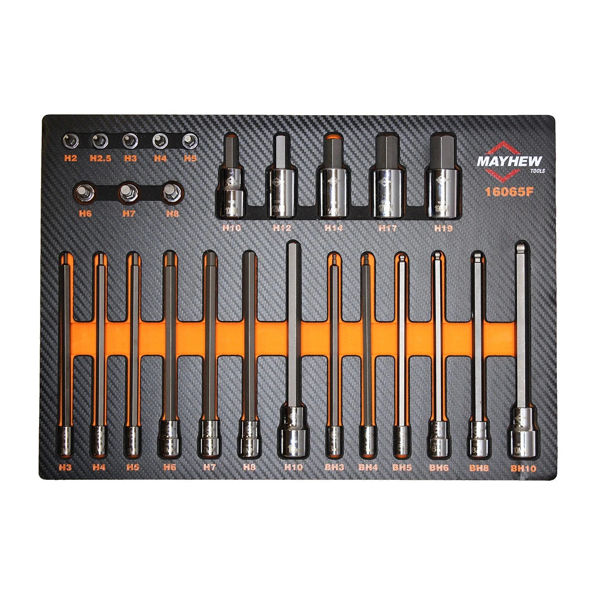 Mayhew 26-pieces Metric Hex Master Socket Bit Set (16065f)