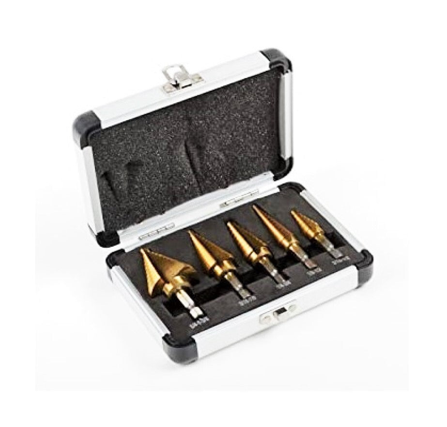 ATE Pro Titanium Quick Change Step Drill Bit Set