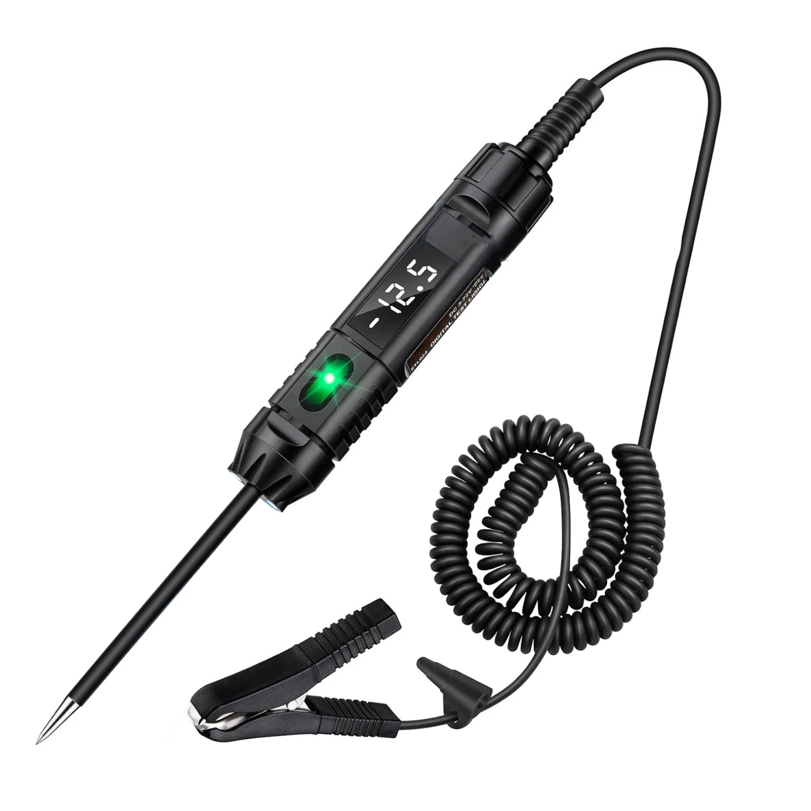 Heavy Duty 3-72V Digital Led Automotive Circuit Tester With Voltmeter