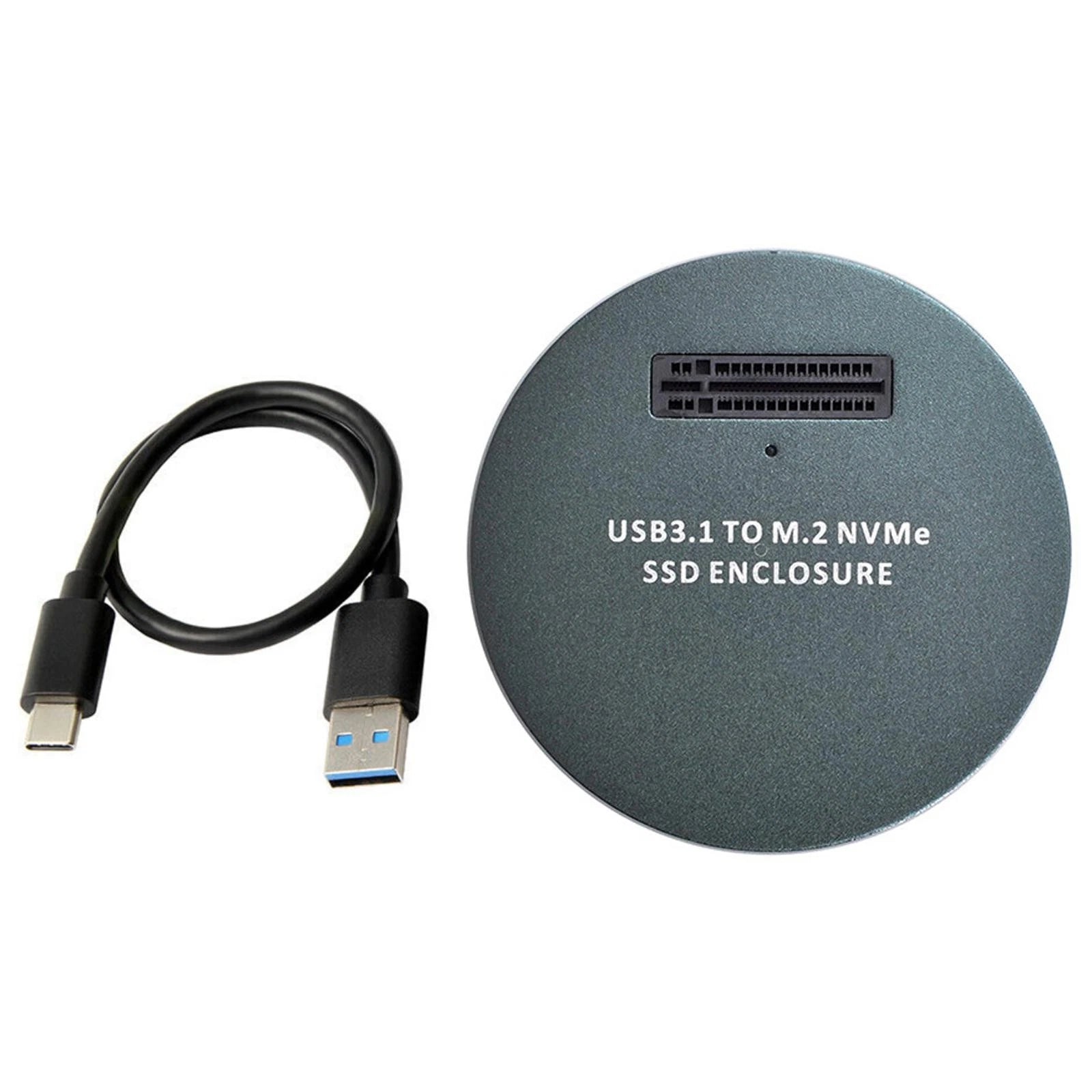New Usb3.1 Type C To Pci-e Ssd M.2 Nvme Enclosure External Reader