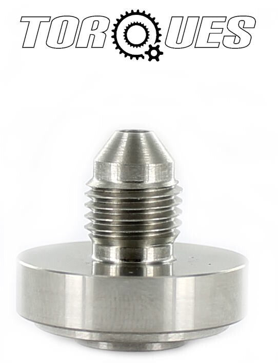 An -3 (an3) Male Stainless Steel Weld on Fitting / Bung