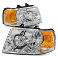 Fit 2003-2006 Ford Expedition Chrome Housing Amber | Built Supply Co