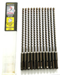 12 Diager Booster 1/4" SDS Plus Drill Bits