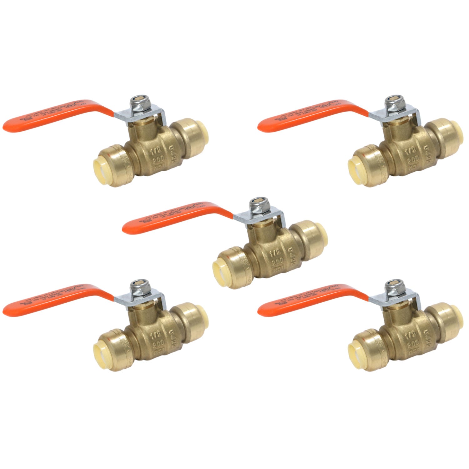 XFITTING Push Fit Male Adapter, 1/2" & 3/4"