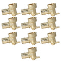 10 Pack  XFITTING 1" Pex A x 1" Female NPT Drop Ear Elb