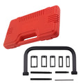 Heavy Duty Engine Tool Set for Cars Vans with 5 Adaptors Steel Storage