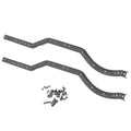 2pack Steel Chassis Frame Rail For Axial Scx10 Ii 90046 1:10 Rc
