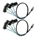 New Mini Sas 36p Sff-8087 To 4 X Sff-8482 0.5m Sata Connecting Cable